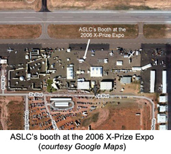 Google Earth image of 2006 X-Prize Expo